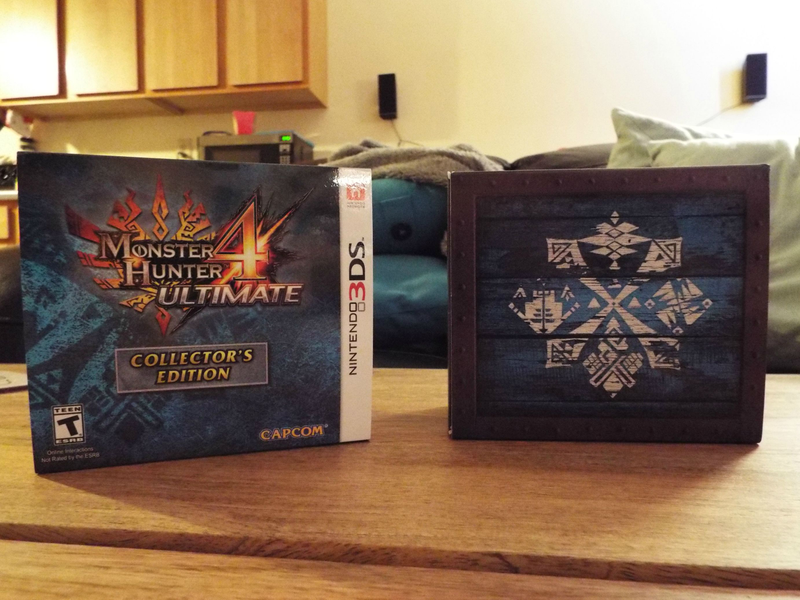 Illustration for article titled Monster Hunter 4 Ultimate CE: Unboxing!!